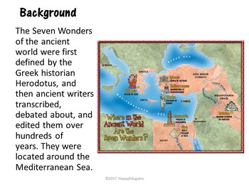 7 Wonders Of The Ancient World Powerpoint